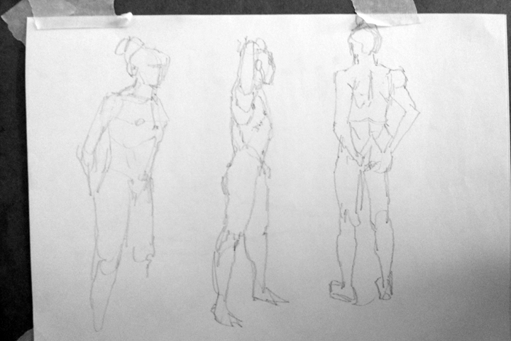 Bocetos de Anatomía 3