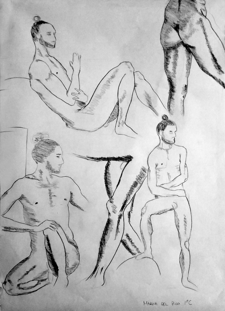Composición a través del estudio de la figura humana.