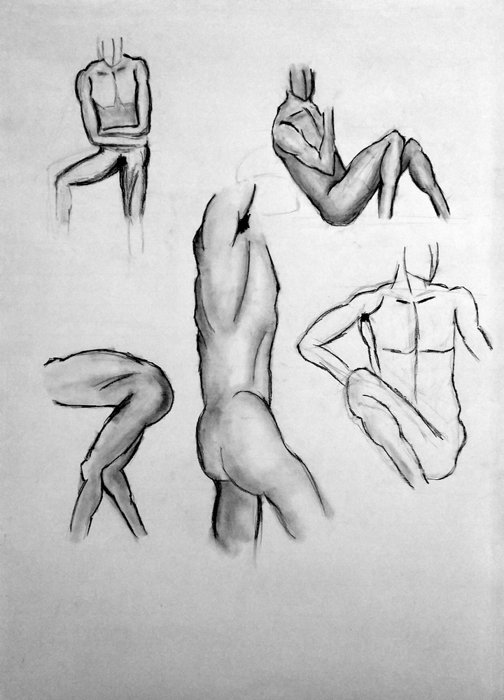 Composición a través del estudio de la figura humana.