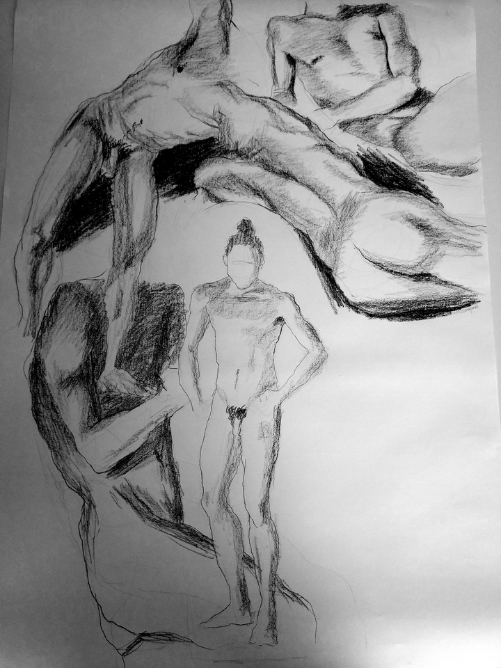 Composición a través del estudio de la figura humana.