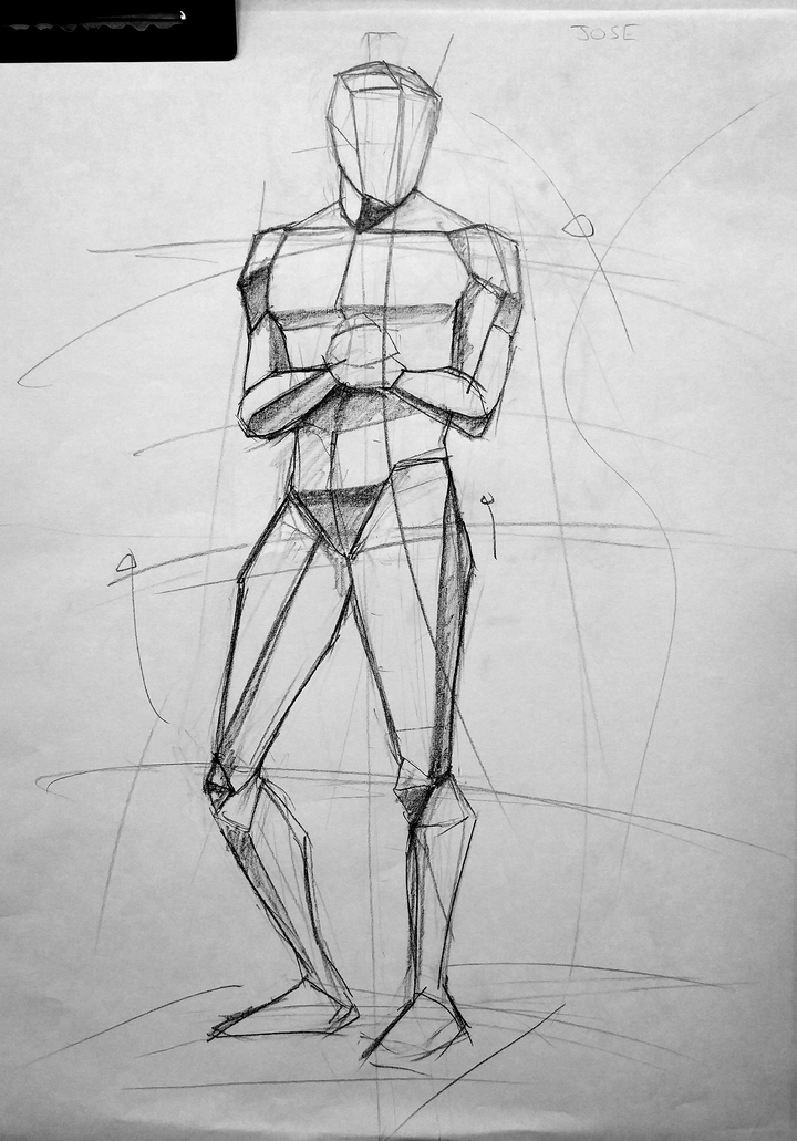Boceto de Anatomía de 15 min