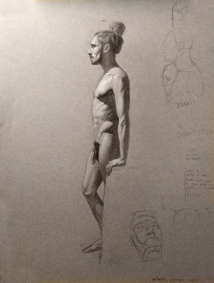 Curso de Dibujo y Pintura. Diego Catalán Amilivia