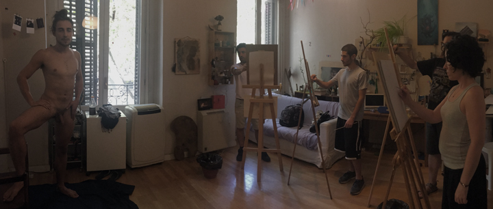 Taller de Dibujo del Natural. Impartido por Beatriz Castro