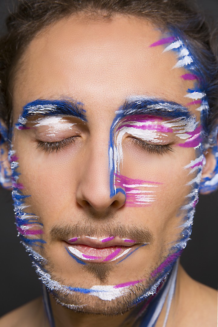 Fotografía de estudio. Sesión Beauty Make-up