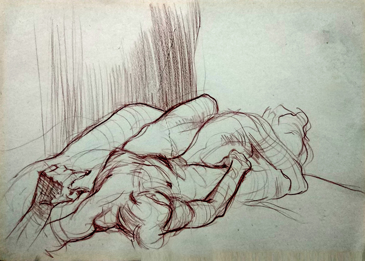 Sesión de posado en pareja con Cristina Romero