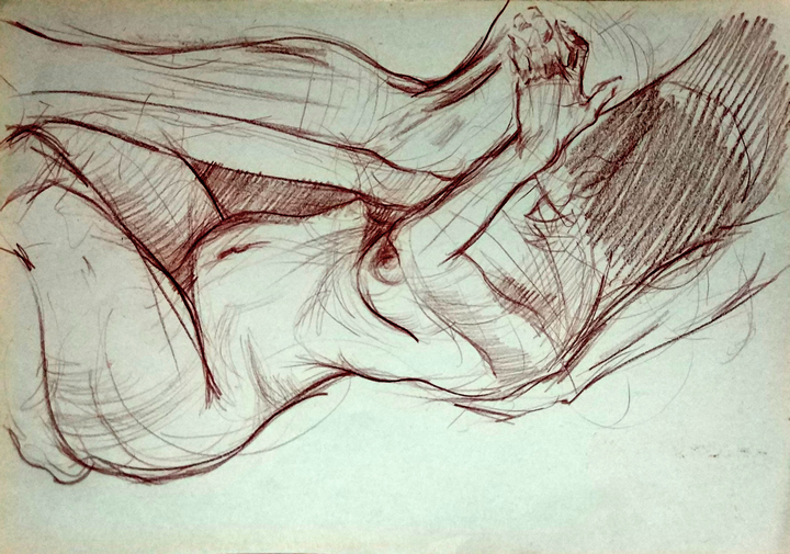 Sesión de posado en pareja con Cristina Romero