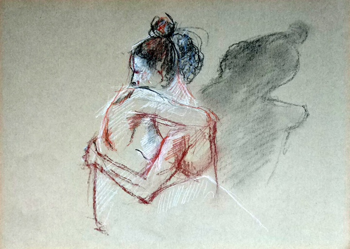 Sesión de posado en pareja con Cristina Romero