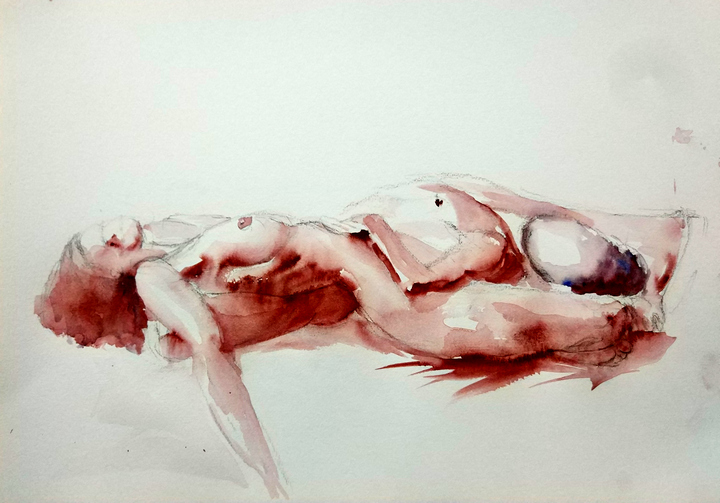 Sesión de posado en pareja con Cristina Romero