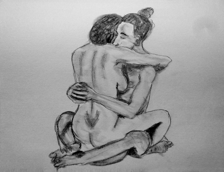 Sesión de posado en pareja con Cristina Romero