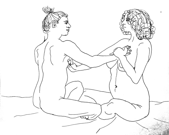 Sesión de posado en pareja con Cristina Romero