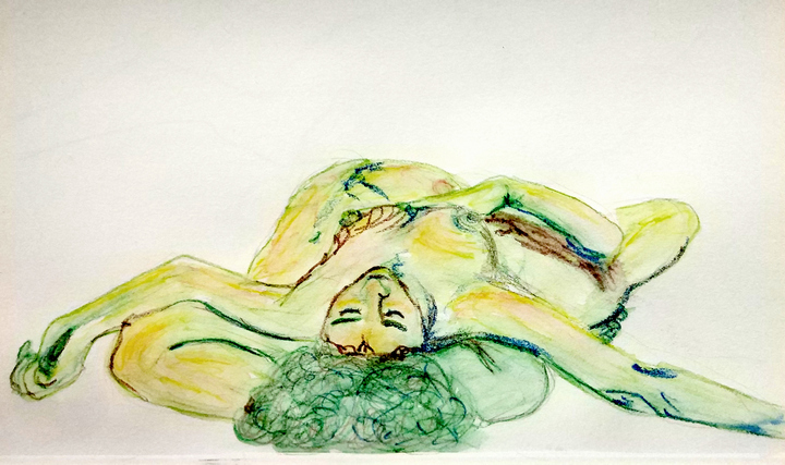 Sesión de posado en pareja con Cristina Romero