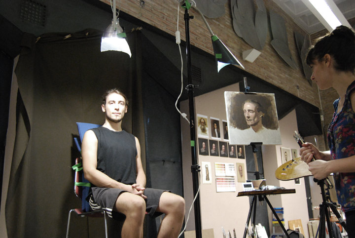 Museo de Navarra - Pintando el retrato al óleo